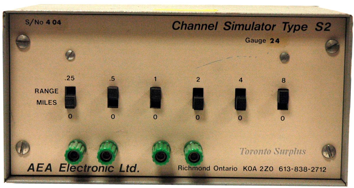 Unitel TS222 Channel Simulator Type S2