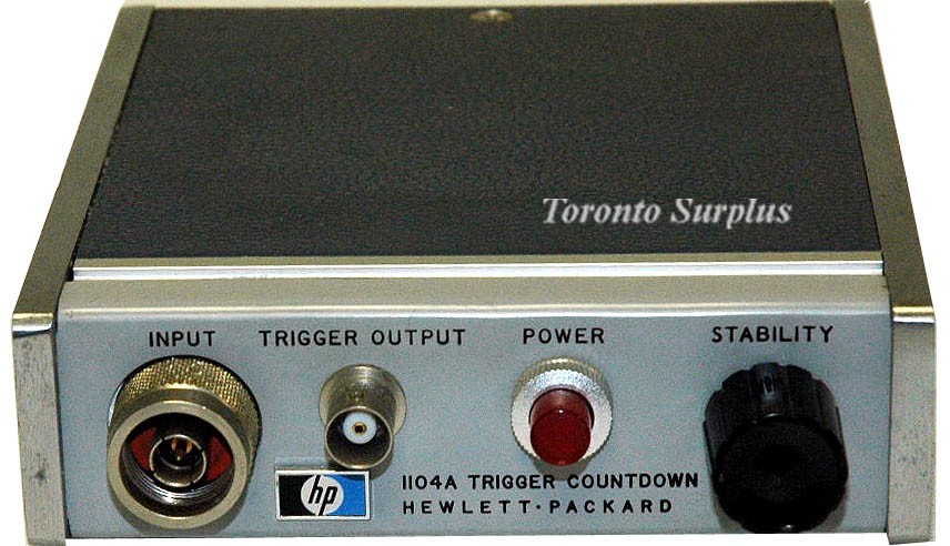 HP 1104A / Agilent 1104A Trigger Countdown