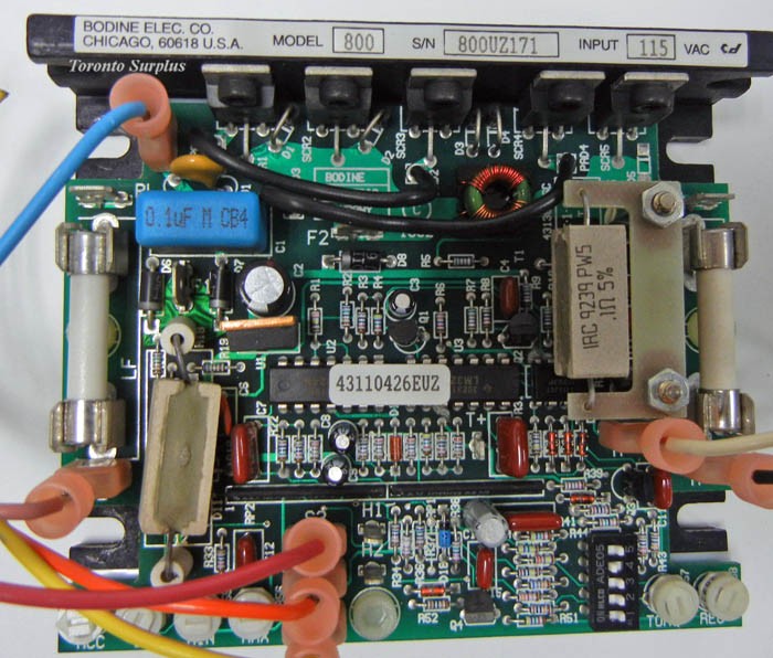 Bodine Model 800 Motor Control Circuit Board 