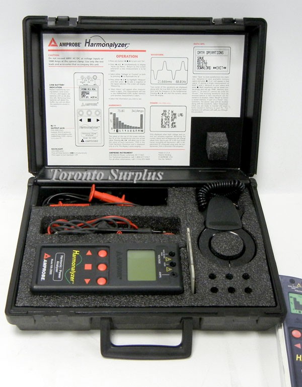 Amprobe HA-2000 Harmonalyzer Harmonic Power Analyzer 