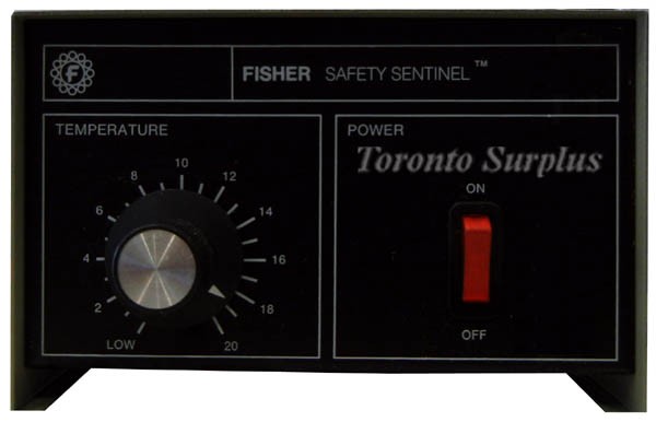Fisher 222 / 11-683-60 Safety Sentinel / Temperature Controller 