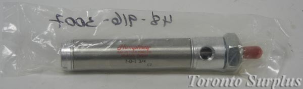 Humphrey Fluid Power 7-D1 3/4 C7 Linear Double Acting Pneumatic Stainless Steel Cylinder, D Series, 0-200 PSIG - BRAND NEW / NOS