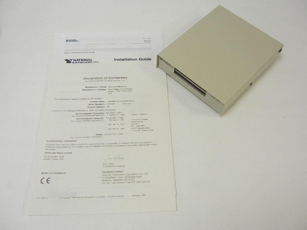 National Instruments 182788B-01 SCB-100