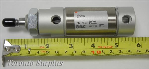 SMC Pneumatics US14995 Air Cylinder, 250 PSI / 1.70 MPa - BRAND NEW / NOS