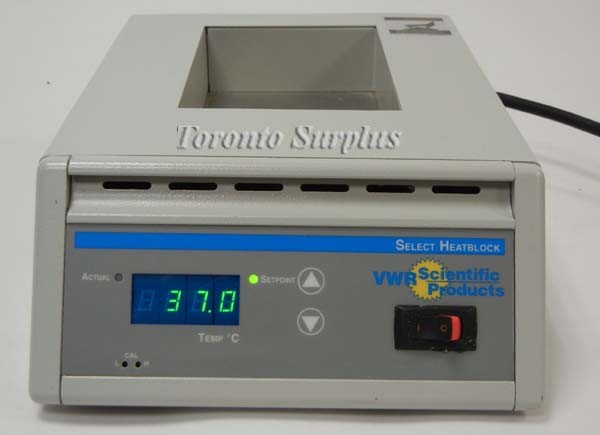 VWR Scientific 949036 Select Digital Heatblock ll,  Approx. 3.75''x5.75'' hot plate, 120V