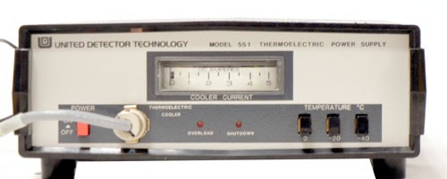 United Detector Technology Model 551 Thermoelectric Power Supply 