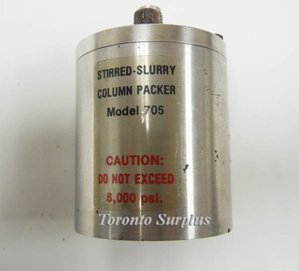 Micromeritics Instrument Corporation Stirred-Slurry Column Packer Model # 705 