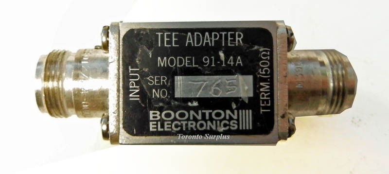 Boonton Electronics Tee Adaptor 91-14A