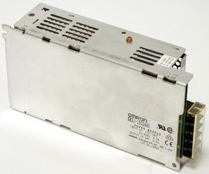 as 24V, 6.5A Omron S82J-15024A1 Power Supply, Enclosed Frame, Switching Type 24 V, 6.5 Amp