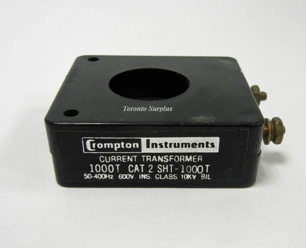 Crompton Instruments 1000T Cat 2 SHT-1000T Current Transformer