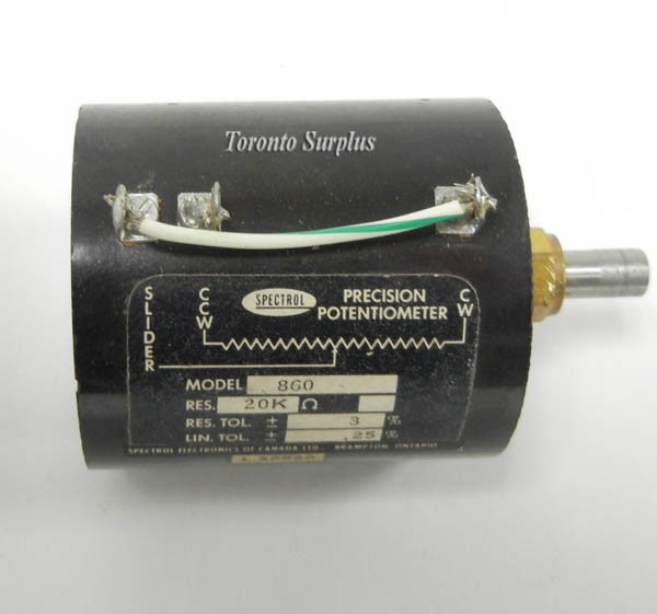 Vishay Spectrol Model 860 Precision Potentiometer