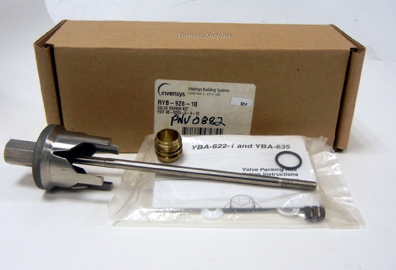  Invensys RYB-928-10 / RYB92810 Valve Repair Kit for VB-9283-0-4-10 / VB-92830410, BNIB / NOS (Default)