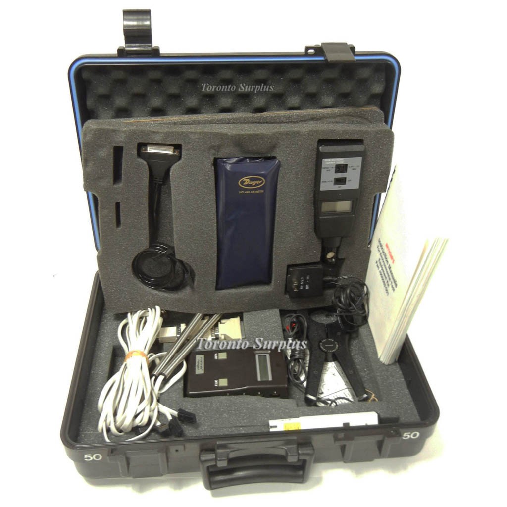 Enviromental Test Equipment Kit with Rustrak Ranger Data Logger/ Fluke 80i-600A AC Current Clamp and More! 