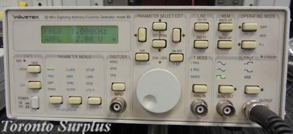 Wavetek 85 Digitizing Arbitrary / Function Generator 50 MHz