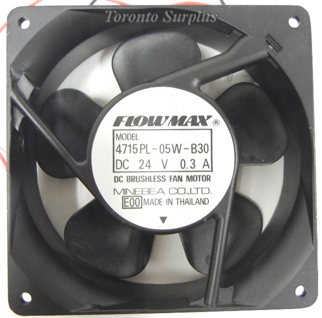Minebea Flowmax 4715PL 05W B30 DC Axial Fan