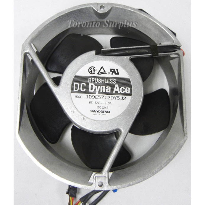 Sanyo Denki DC Dyna Ace 109E5712DY5J2 DC Brushless Fan