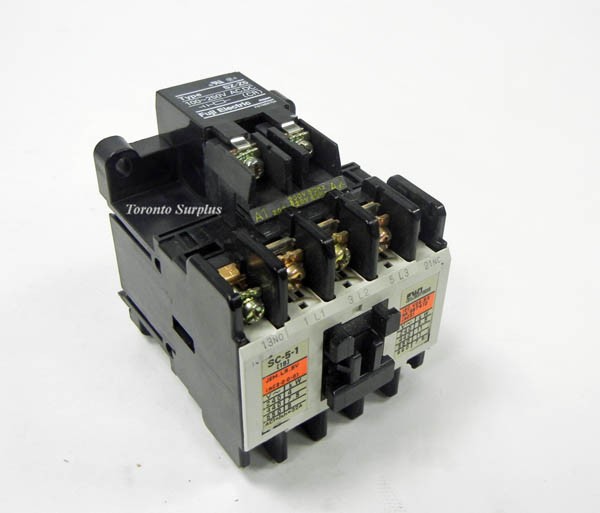  Fuji SC-5-1 / SC51 Magnetic Contactor with SZ-Z5 / SZZ5 Coil Surge Suppressor, 100-250 VAC / DC