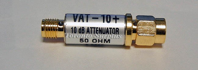 Mini-Circuits VAT-10+ VAT10+ Fixed Attenuator SMA DC-6GHz, 10dB 50 Ohm