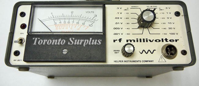 Helper instruments RF801