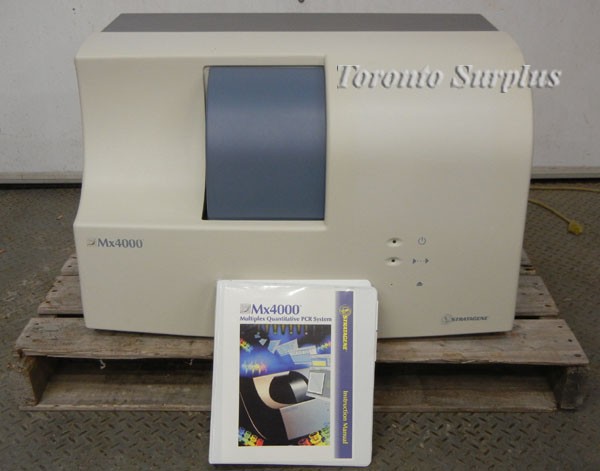 Stratagene Mx400 Multiplex Quantitative PCR System with Manual