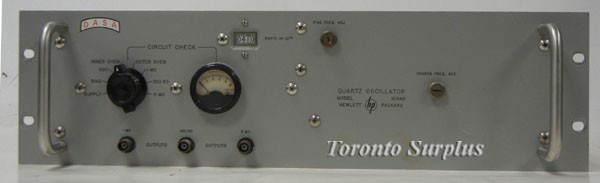 HP / Agilent 104AR Quartz Oscillator