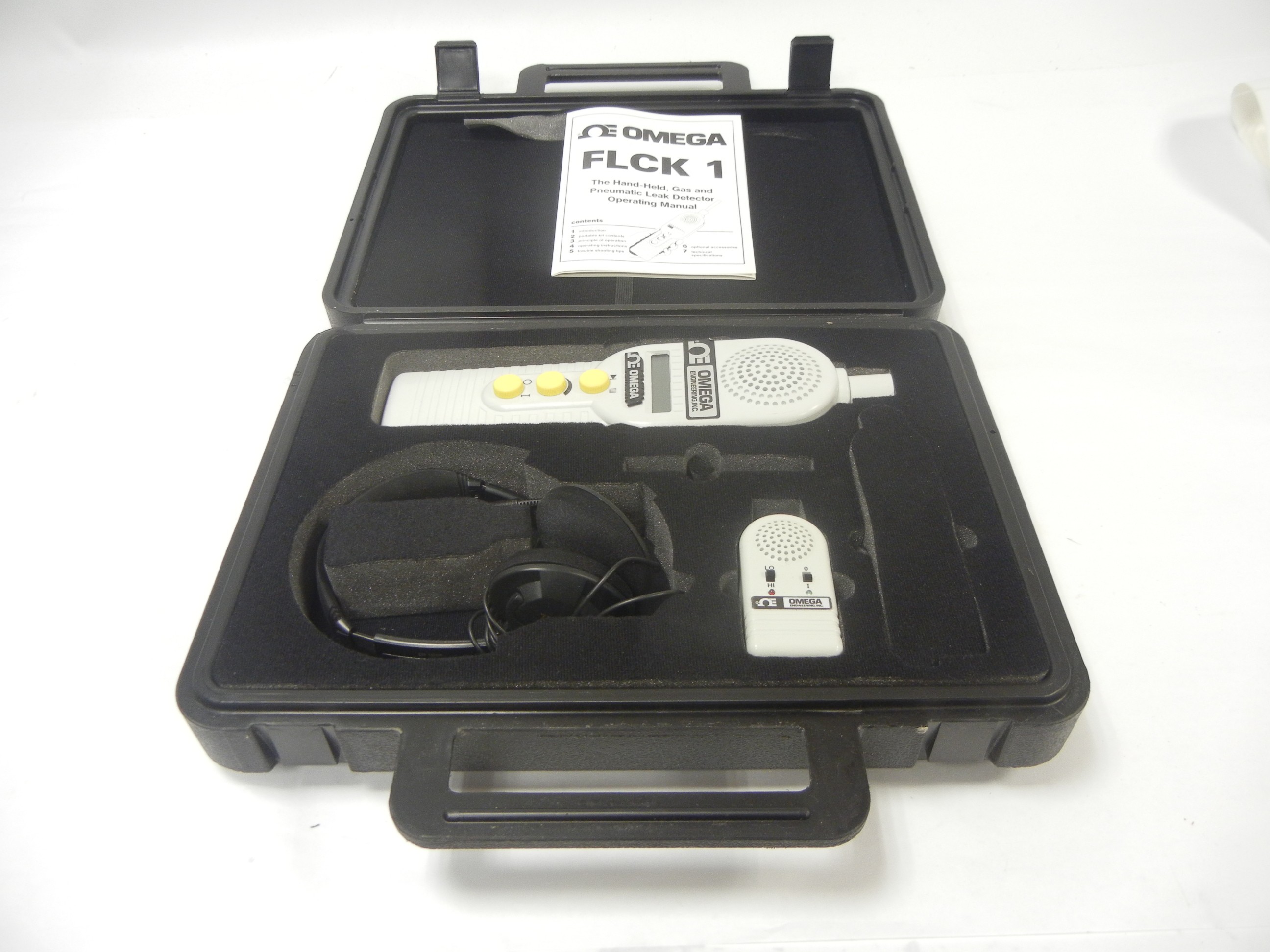 Omega FLCK 1 Hand Held Gas and Pneumatic Leak Detector Kit 