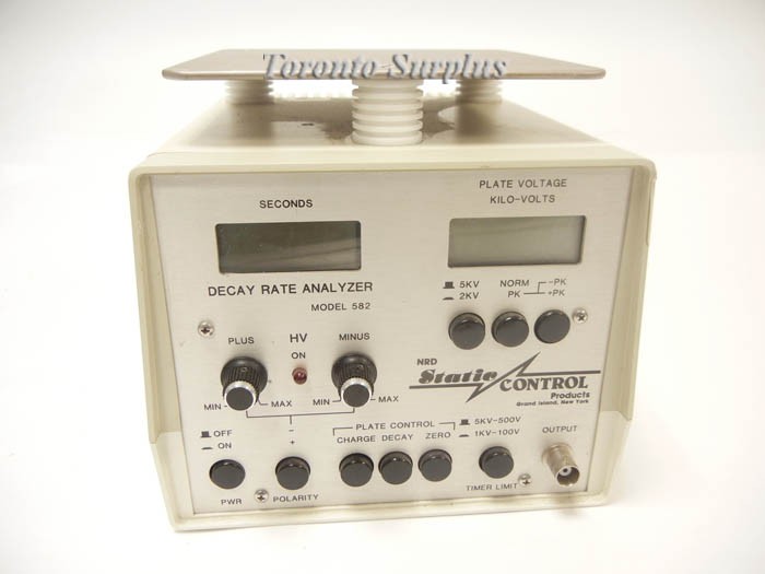 NRD 582 Decay Rate Analyzer