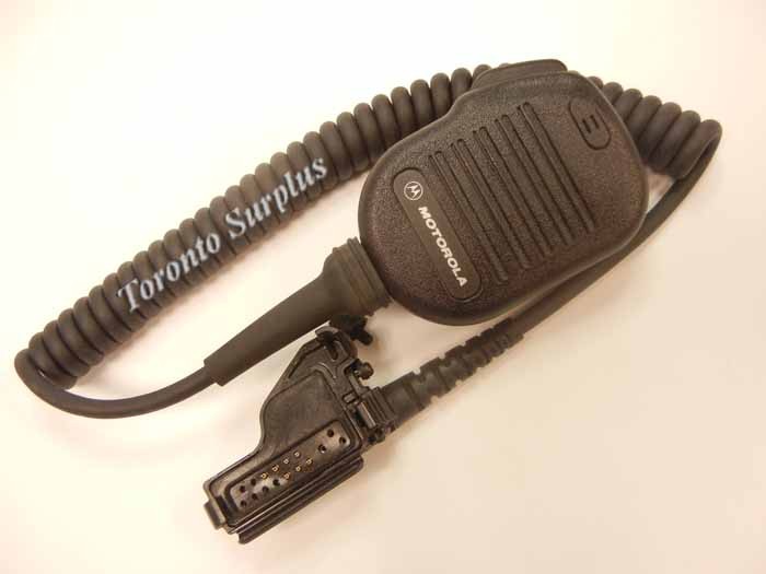 Microphone MOTOROLA NMN6191B Noise Cancelling Remote Speaker Microphone 