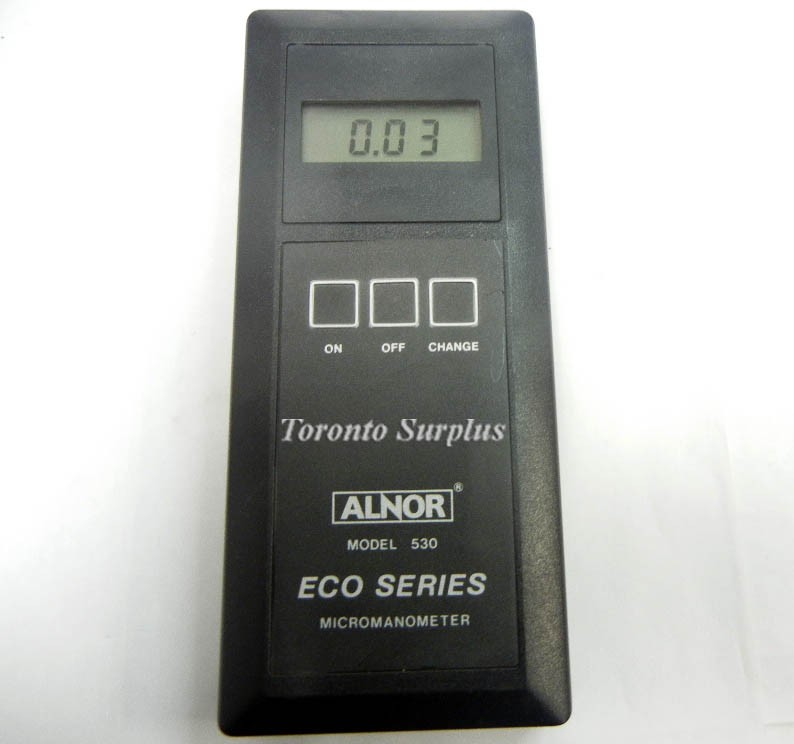 Alnor ECO Series 530 Electronic MicroManometer w/ Pouch