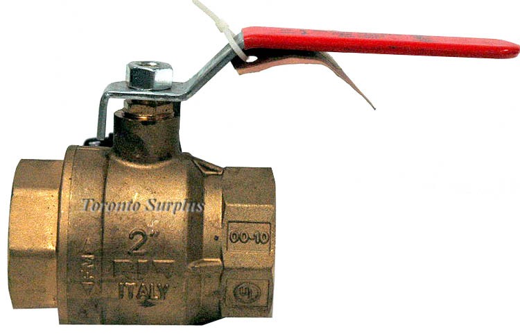 Crane Supply CSC - 9202 Forged 2" Brass Ball Valve BRAND NEW / NOS