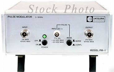 Integra Microwave PM-1 - Pulse Modulator 2 - 18GHz