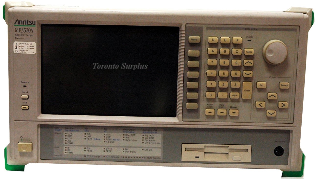 Anritsu ME3520A OC-12 SDH / SONET Analyzer 