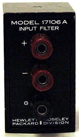 HP 17106A / Agilent 17106A Input Filter