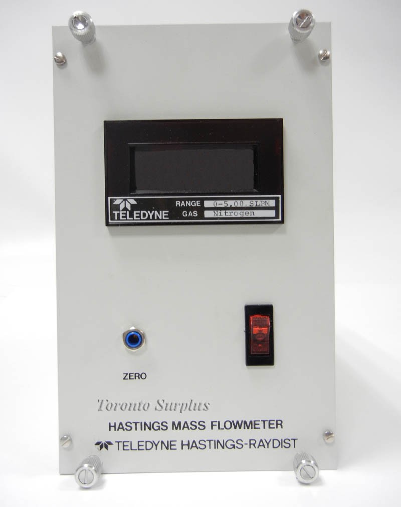 Teledyne Hastings-Raydist NALL-5KPG Mass Flowmeter With Manual