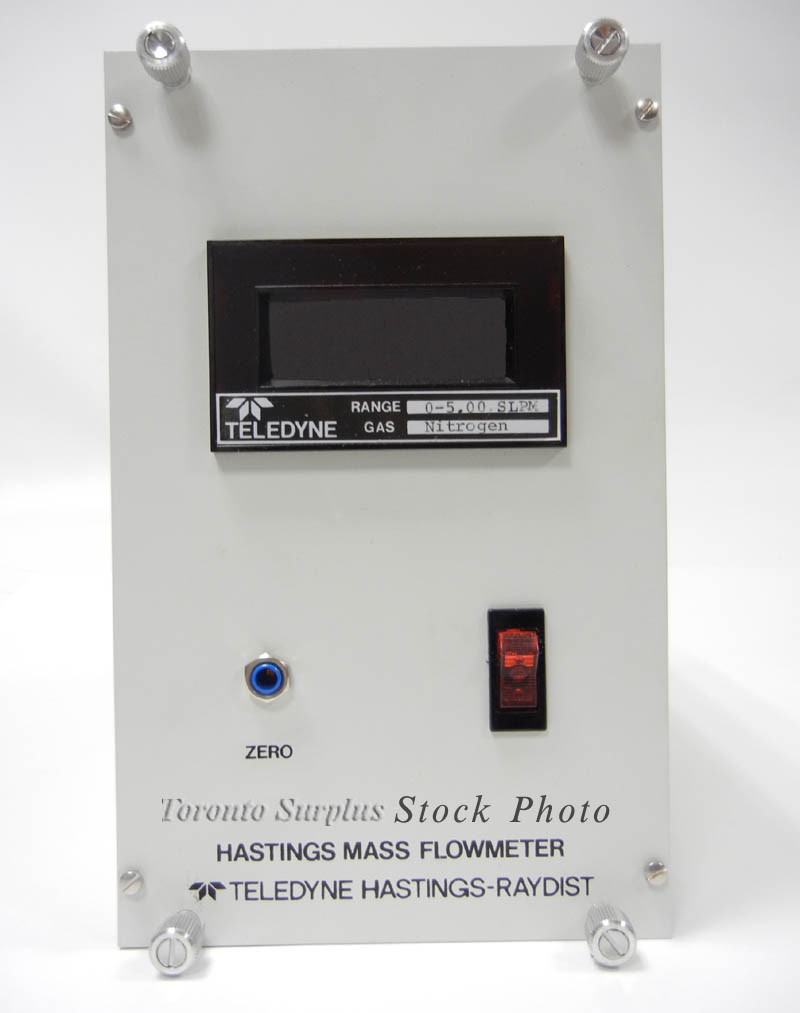 Teledyne Hastings-Raydist NALL-500PGX Mass Flowmeter With Transducer And Manual