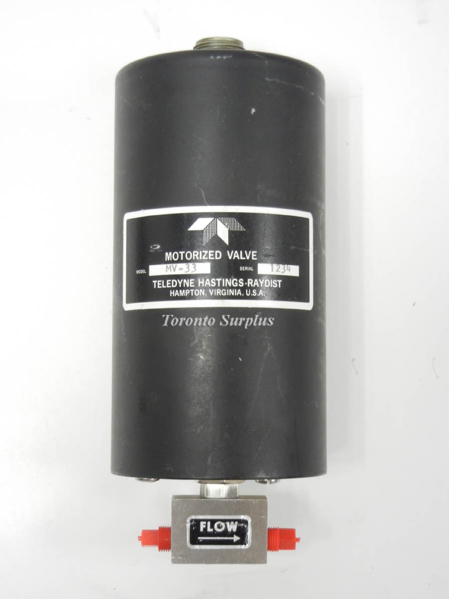 Teledyne Hastings-Raydist MV-33 Motorized Valve