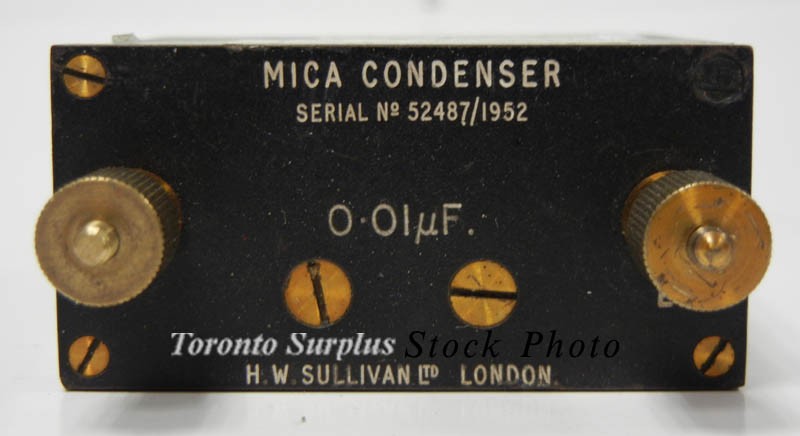 H W Sullivan & Griffiths 0.007µF Mica Condenser