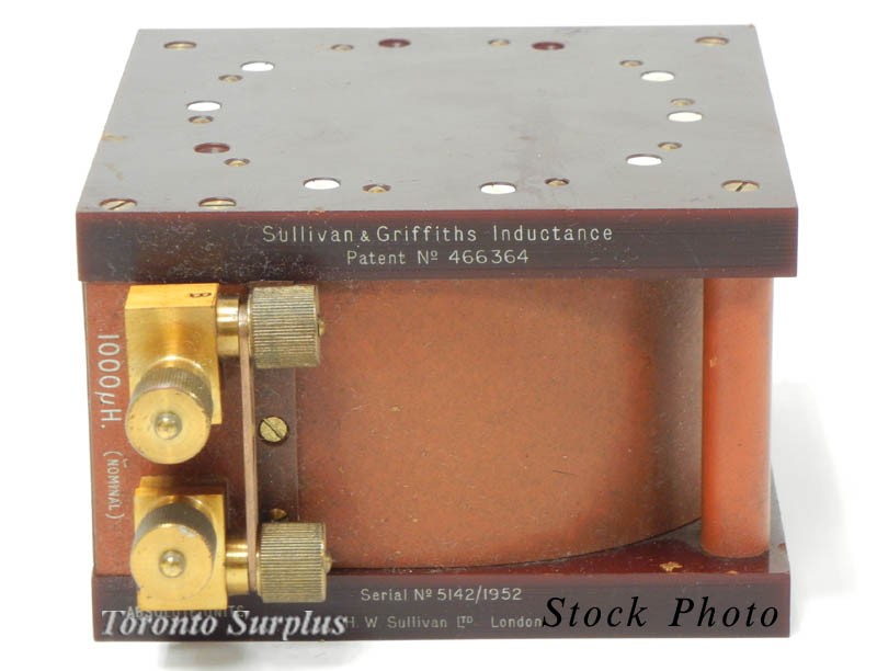 H W Sullivan & Griffiths Inductance Standard 500µH