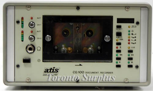 ATIS CG 100 / CG100 Document Recorder 