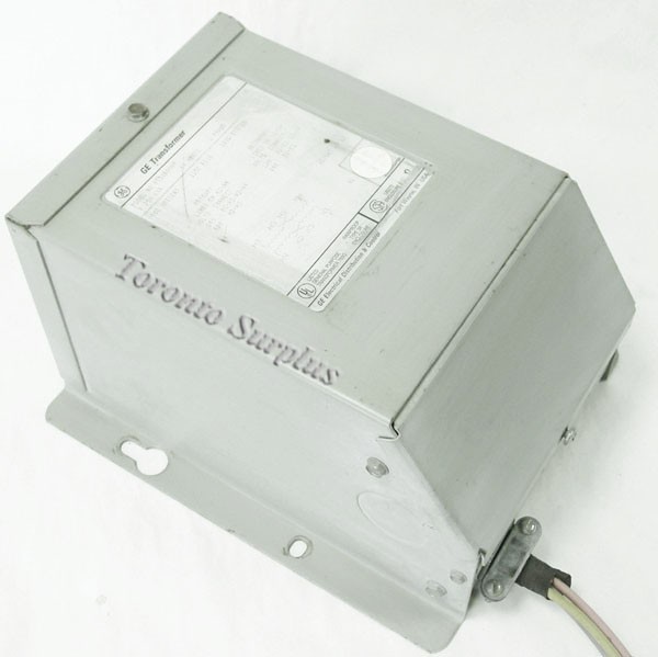 240/480V Pri., 120/240V Sec. 75VA GE 9T51B0009 Industrial Control Transformer