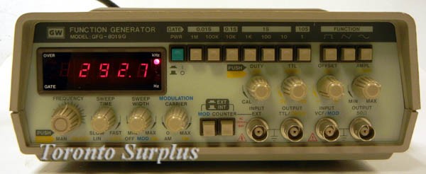 GW Instek GFG-8019G Function Generator