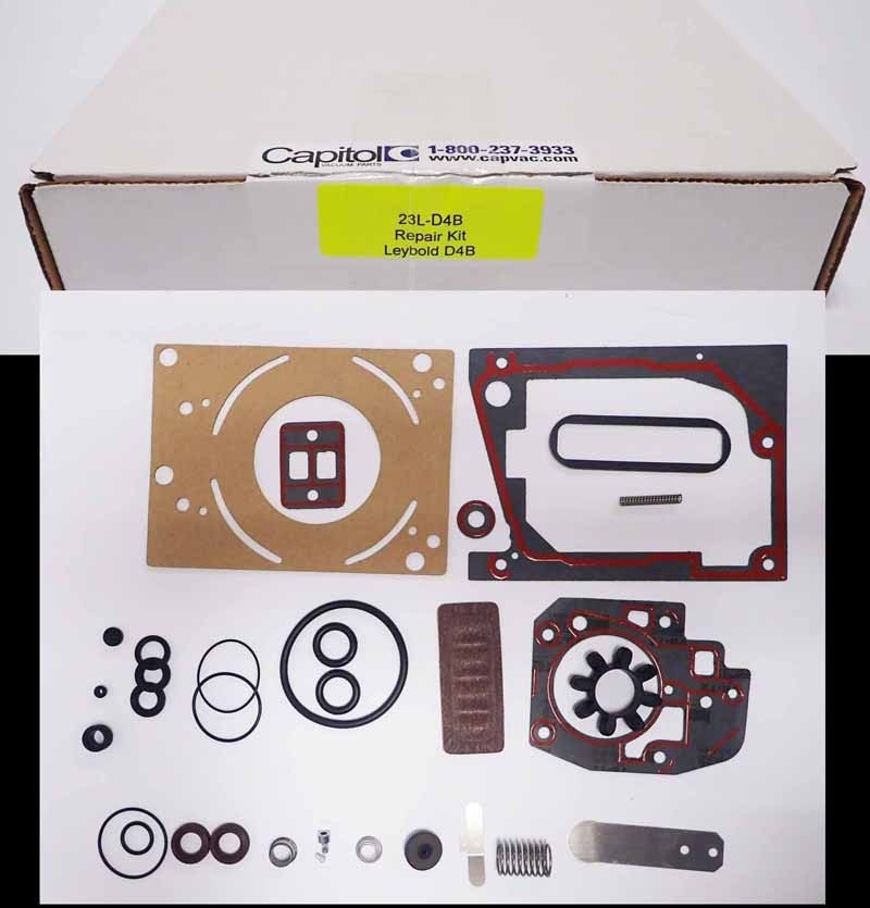 Capitol Vacuum Parts Repair Kit 23L-D4B For Leybold D4b Vacuum Pump NEW 