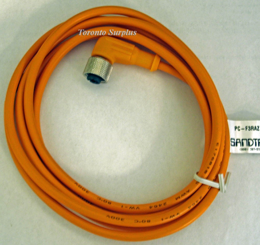 Sandtron Automation LTD /  PC-F3RAZ-VO62 / PCF3RAZV062 Connecting Cable / Without Led / BNIB / NOS