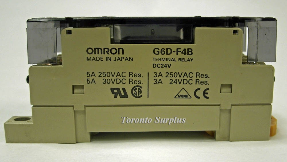Omron G6D-F4B / G6DF4B,12VDC Terminal Relay
