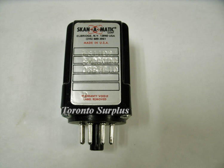 Skan-A-Matic T31102, 8 Pin, 28V DC, Photoelectric Timer W/ Amplifier, BNIB / NOS
