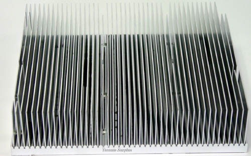 Custom Aluminum Heat Sink 10 3/4" x 9"