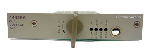 HP 44429A / Agilent 44429A Dual Output Voltage DAC Module 
