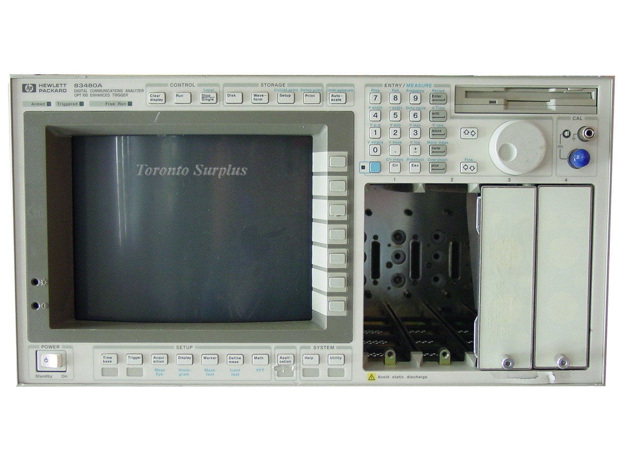 HP 83480A  Agilent 83480A Digital Communication Analyzer OPT 100 Enhanced Trigger