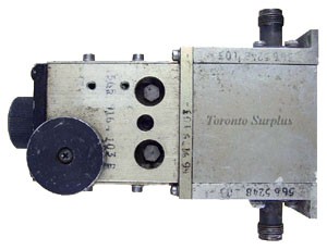 Rockwell-Collins 505-7664-104, 5-150 Tunable Filter 4.4 to 5.0 GHz, Type TNC Connectors