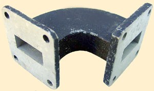 X-Band Waveguide 36103 8, 90 Degree Elbow